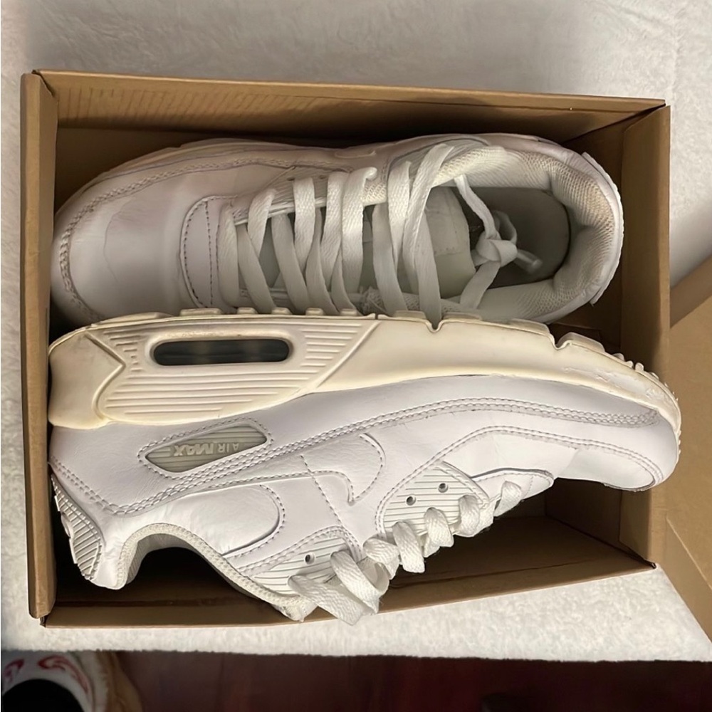 Nike Air Max All-White Sneakers